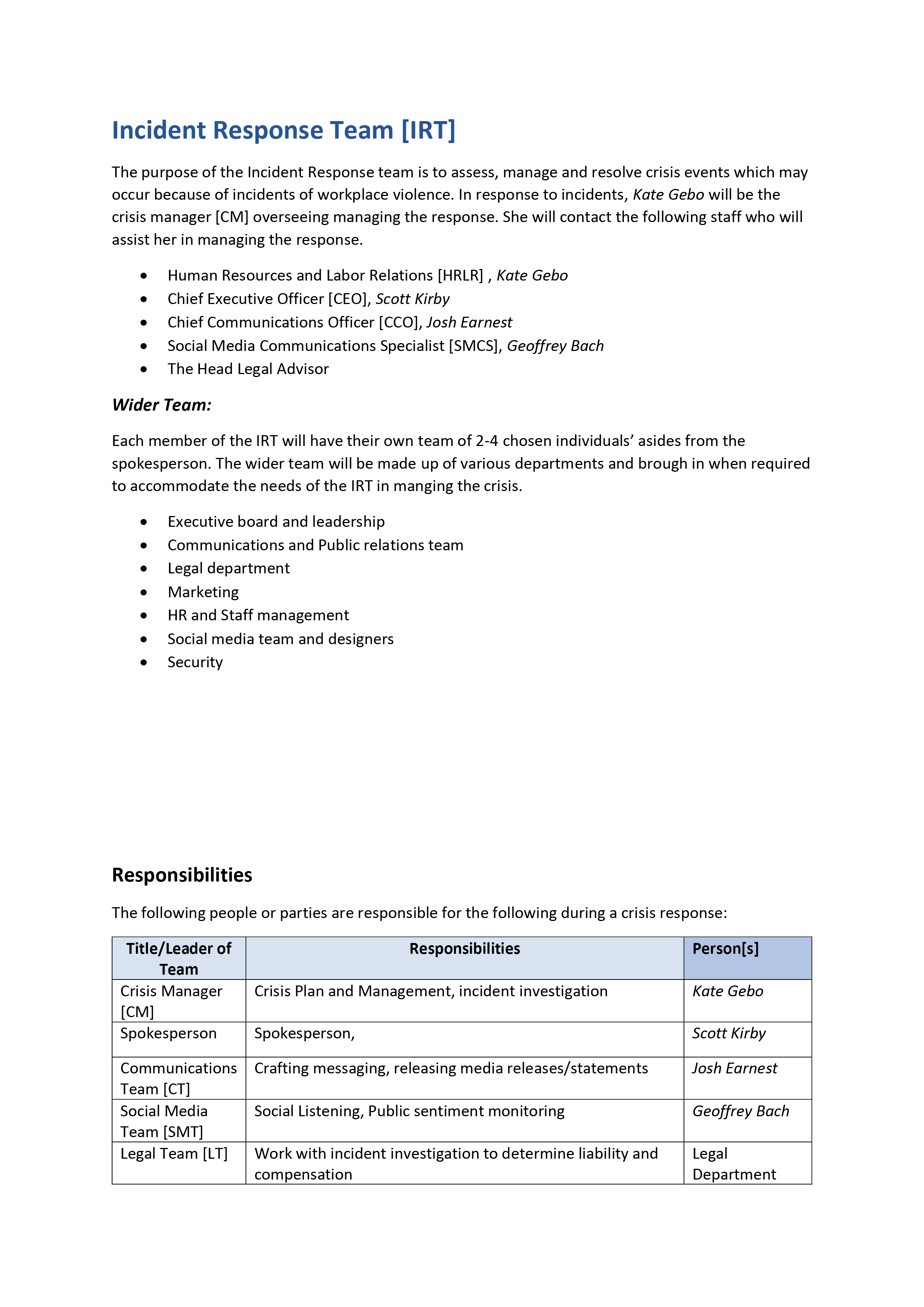 Creating a Crisis Plan for United Airlines’ PR nightmate – Max Killoh ...